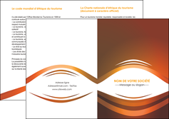 personnaliser modele de depliant 2 volets  4 pages  web design texture contexture structure MLGI87819