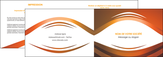 imprimer depliant 2 volets  4 pages  web design texture contexture structure MLGI87823