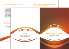 imprimerie depliant 2 volets  4 pages  web design texture contexture structure MLGI87833