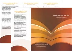 imprimerie depliant 3 volets  6 pages  bijouterie abstrait affaires arriere plan MIFBE88273