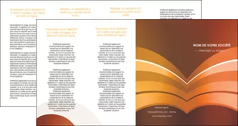realiser depliant 4 volets  8 pages  bijouterie abstrait affaires arriere plan MIFBE88313