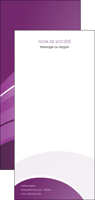 personnaliser maquette flyers web design abstrait violet violette MLGI88319