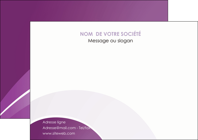 cree flyers web design abstrait violet violette MLGI88327