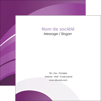 personnaliser modele de flyers web design abstrait violet violette MLGI88331