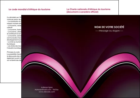 maquette en ligne a personnaliser depliant 2 volets  4 pages  web design texture contexture structure MLGI88669