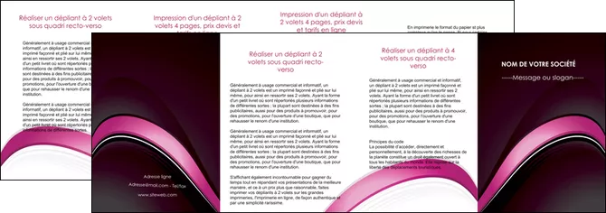 impression depliant 4 volets  8 pages  web design texture contexture structure MIFCH88679