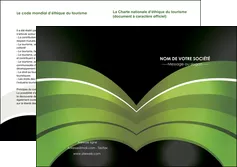 faire modele a imprimer depliant 2 volets  4 pages  web design texture contexture structure MLGI89067