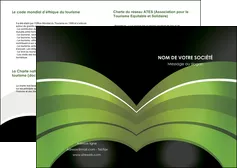 maquette en ligne a personnaliser depliant 2 volets  4 pages  web design texture contexture structure MLGI89081