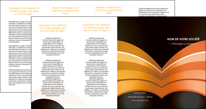 modele depliant 4 volets  8 pages  web design texture contexture structure MLGI89163