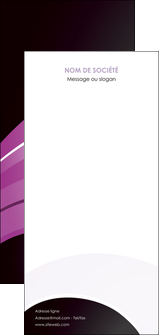 personnaliser maquette flyers web design abstrait violet violette MIF89169