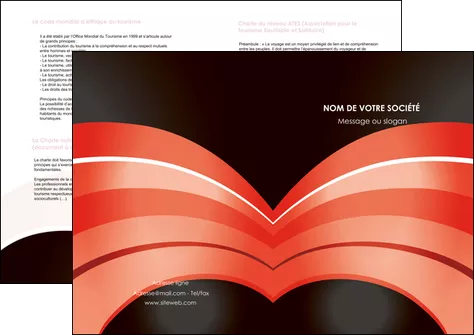 exemple depliant 2 volets  4 pages  web design abstrait abstraction arriere plan MLGI89455