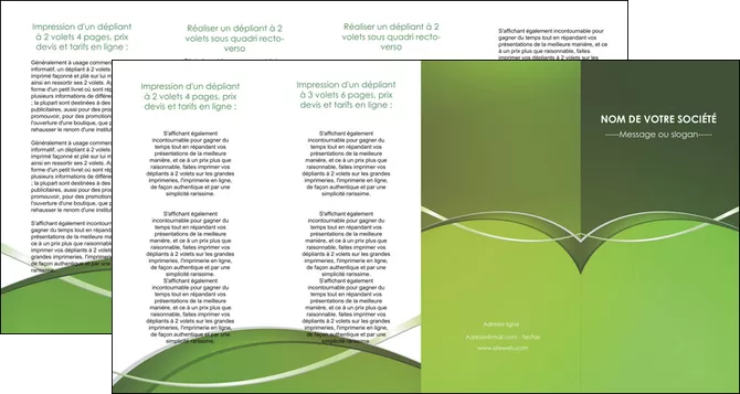 faire modele a imprimer depliant 4 volets  8 pages  web design texture contexture structure MLGI89639