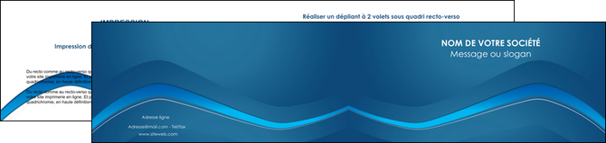 modele depliant 2 volets  4 pages  web design texture contexture structure MLIP90117