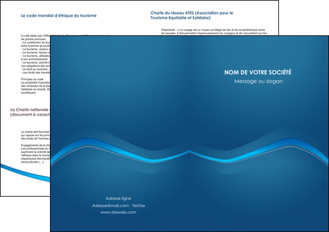 imprimer depliant 2 volets  4 pages  web design texture contexture structure MLIP90121