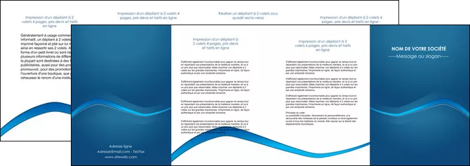 personnaliser maquette depliant 4 volets  8 pages  web design texture contexture structure MLGI90123