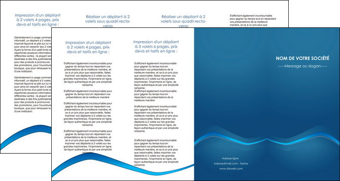 realiser depliant 4 volets  8 pages  web design texture contexture structure MLIP90127