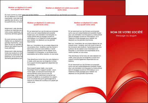 imprimer depliant 3 volets  6 pages  web design texture contexture structure MIDLU90159