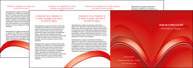 modele en ligne depliant 4 volets  8 pages  web design texture contexture structure MIF90181