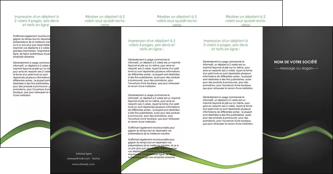 faire depliant 4 volets  8 pages  web design texture contexture abstrait MLGI91225