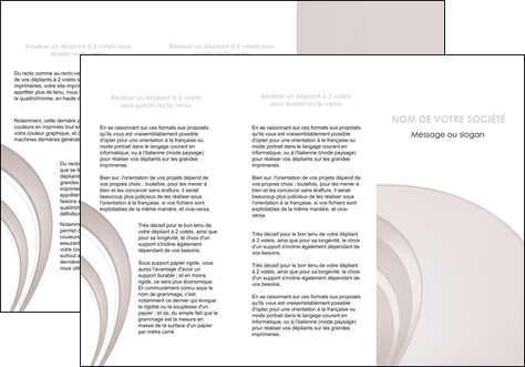 imprimerie depliant 3 volets  6 pages  web design texture contexture structure MIF92411