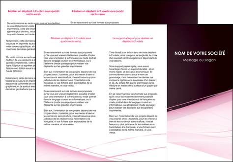 exemple depliant 3 volets  6 pages  web design texture contexture structure MLIGBE92897