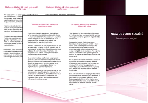 exemple depliant 3 volets  6 pages  web design texture contexture structure MLGI92897