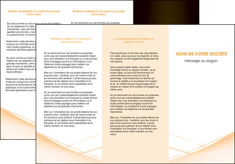 exemple depliant 3 volets  6 pages  web design texture contexture structure MLIGBE93001