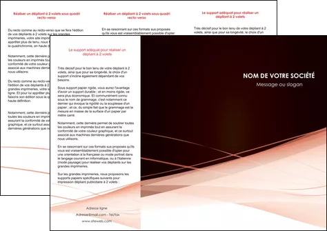 modele depliant 3 volets  6 pages  web design texture contexture structure MIFCH93415