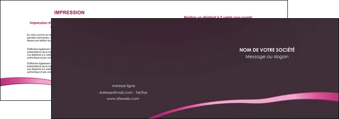 personnaliser modele de depliant 2 volets  4 pages  web design texture contexture structure MLGI93843