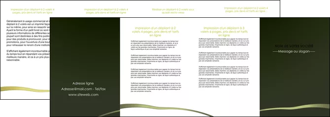 impression depliant 4 volets  8 pages  web design texture contexture structure MLGI93913