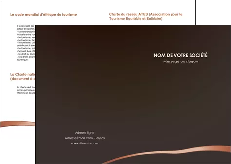 imprimerie depliant 2 volets  4 pages  web design texture contexture structure MIFCH93987