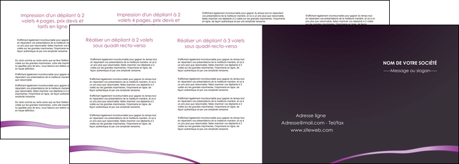 exemple depliant 4 volets  8 pages  web design texture contexture structure MLIGBE94051