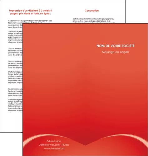 creation graphique en ligne depliant 2 volets  4 pages  web design texture contexture structure MLGI95513