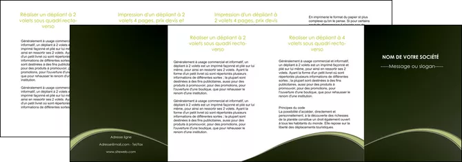 faire depliant 4 volets  8 pages  web design texture contexture structure MIFBE95813