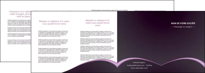 realiser depliant 4 volets  8 pages  texture contexture structure MLIGLU95911