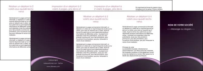 impression depliant 4 volets  8 pages  texture contexture structure MID95917