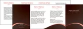 modele en ligne depliant 4 volets  8 pages  texture contexture structure MLGI95969