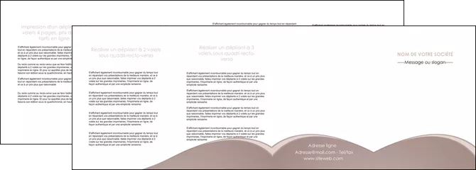 personnaliser modele de depliant 4 volets  8 pages  texture contexture structure MIFCH96015