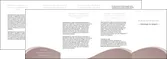 modele en ligne depliant 4 volets  8 pages  texture contexture structure MLGI96021