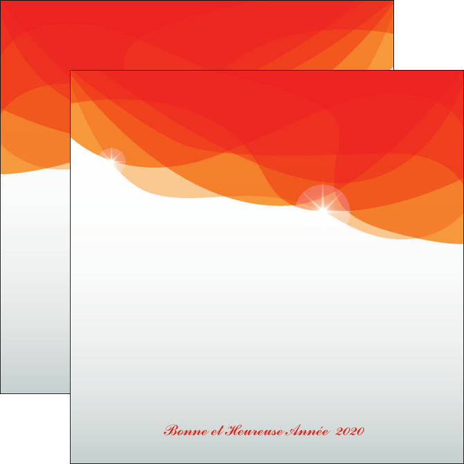 exemple flyers best meilleur voeux 2020 abstract art MIDCH97465